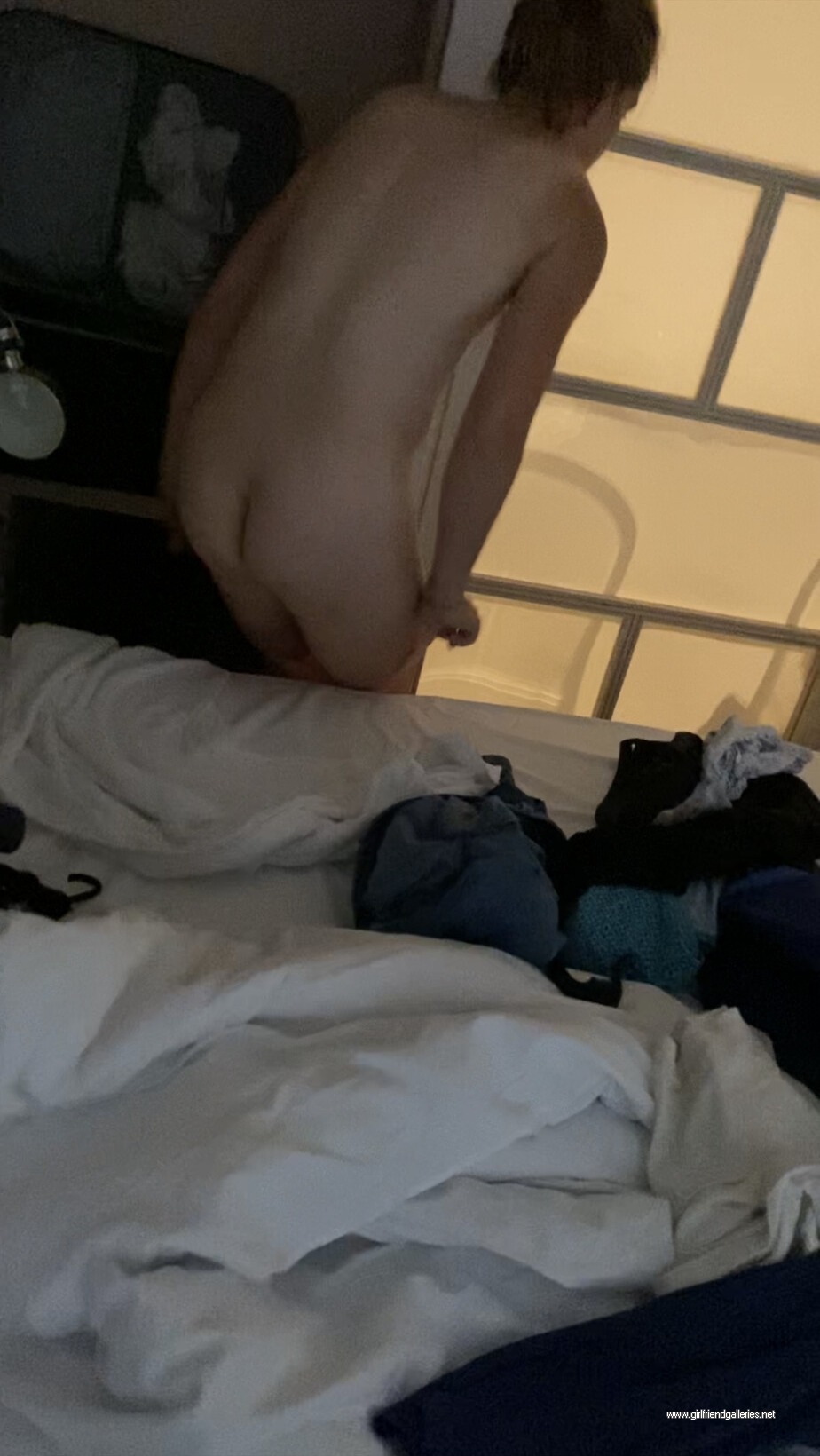 Unaware wife exposed
