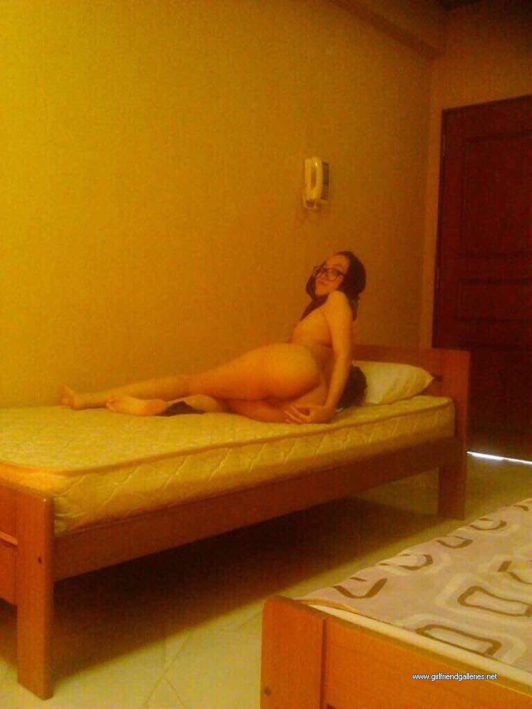 Nude Nerd Hijabi Wife