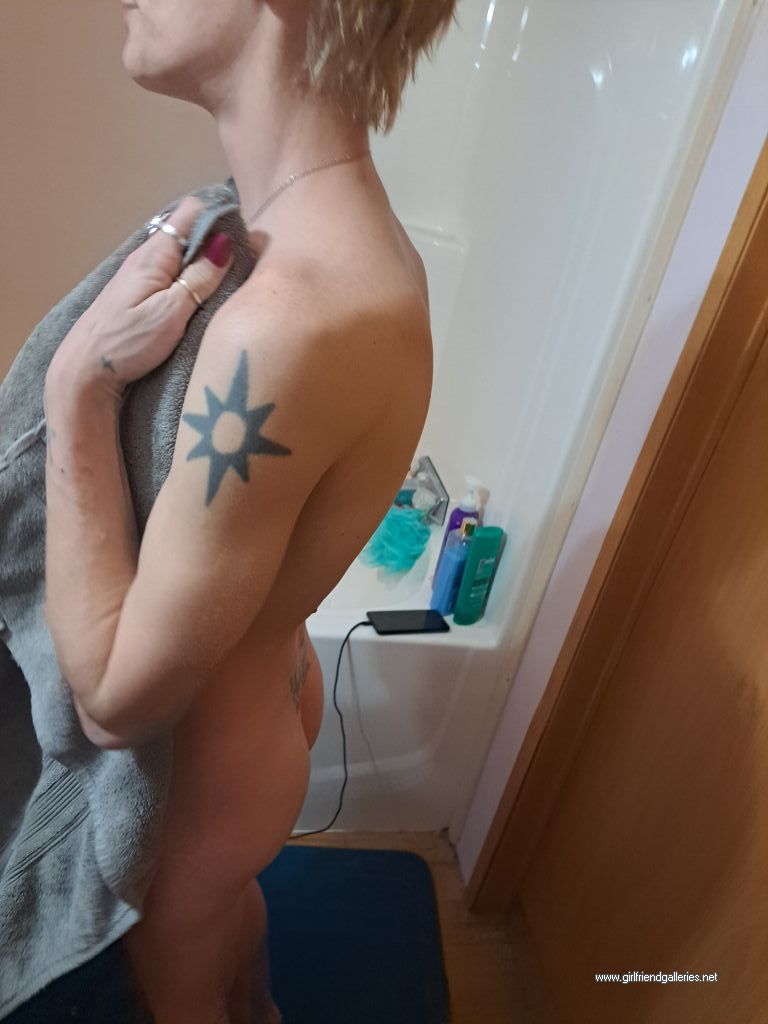 Wife posing