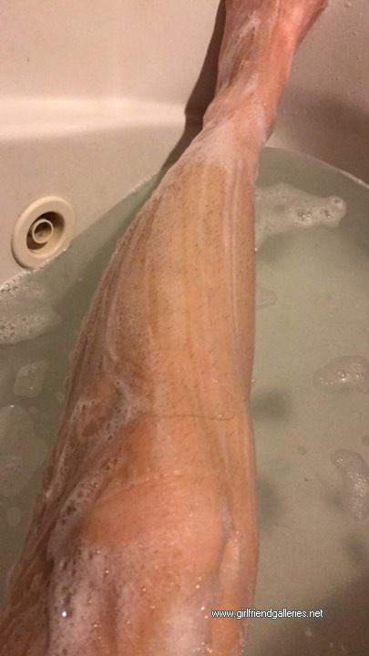 An Angel in the bath