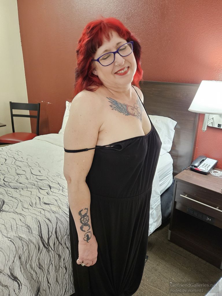 Lacey showing her goodies!