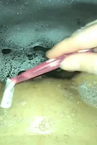 Shaving myself clean