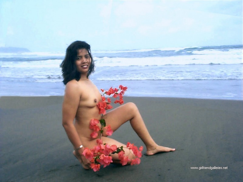 Nudist at Bali