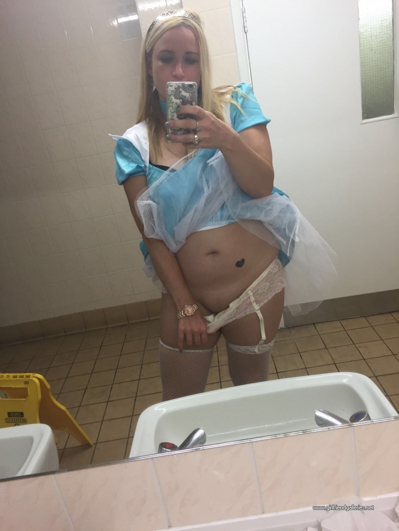 Bitch having dirty pussy