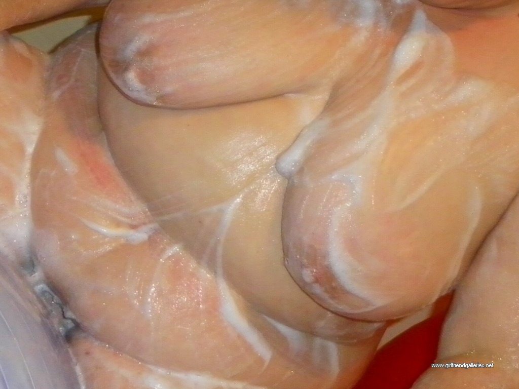soapy boobs