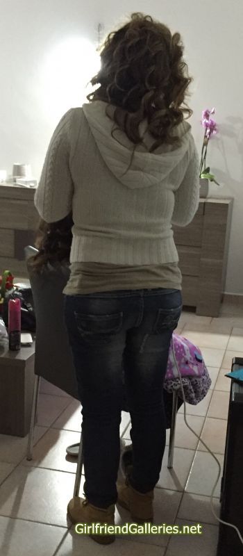 I'm obsessed from her asshole Gabry the sister of my GF