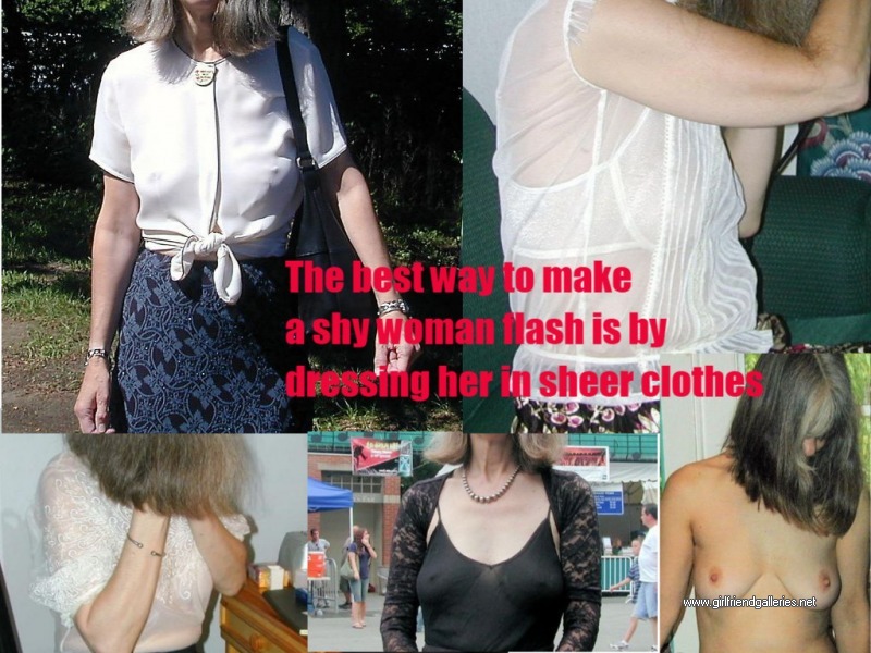 Exposing a reluctant modest wife