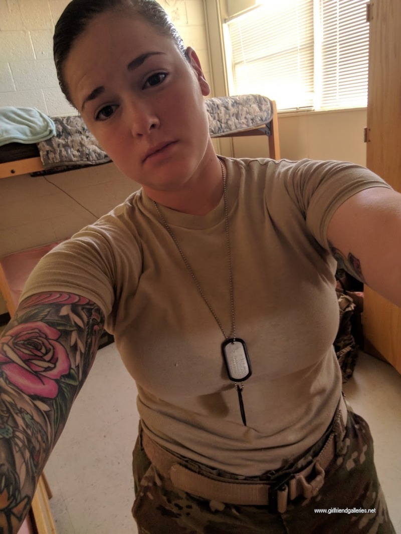Air Force wife Racquelle