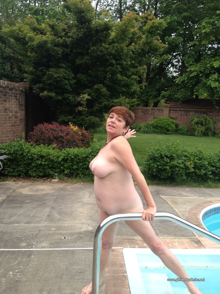 Wife Poolside