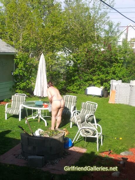 naked outside