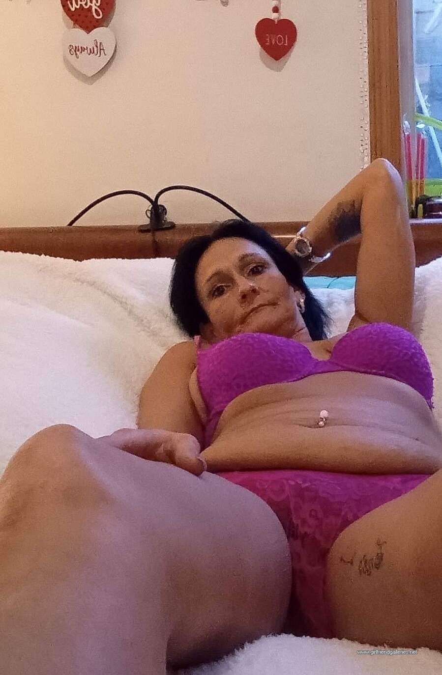 Stacey wanted to show off again