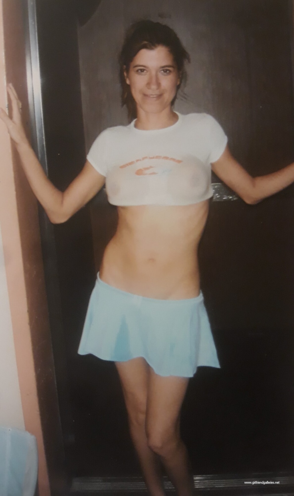 My wife flashing 